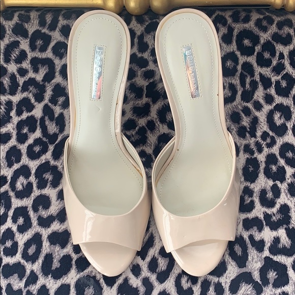 BCBG Nude Patent Leather Pumps - Picture 2 of 7
